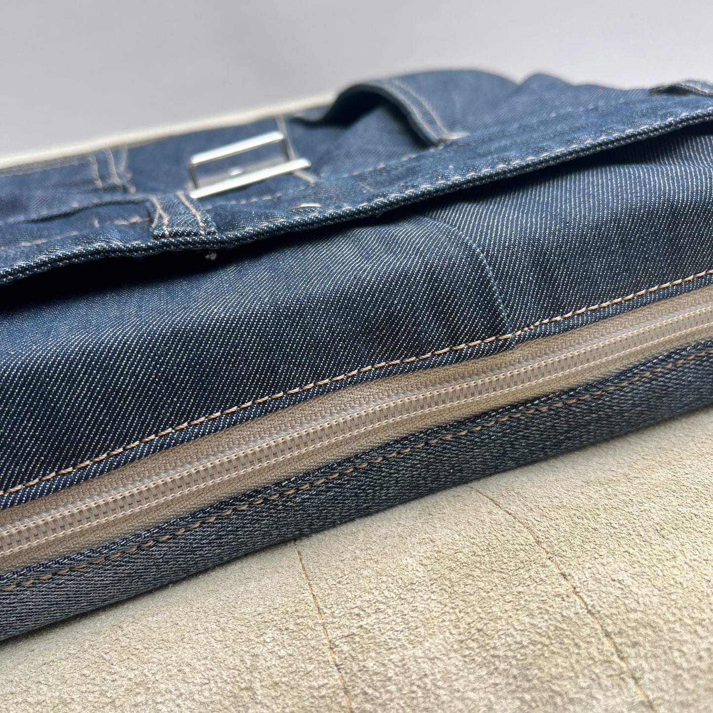 Mochila Top Caomka Recycled ♻️ Jeans · Pieza Única 15364