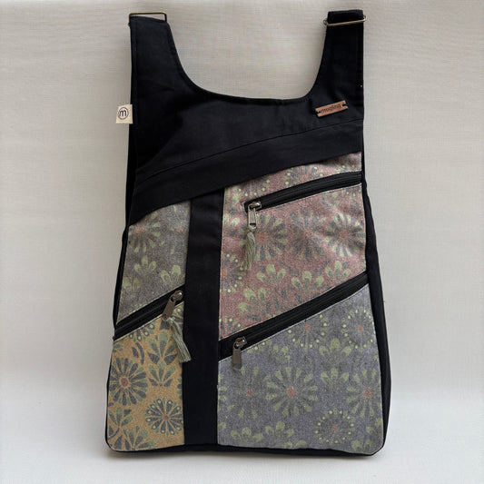 Mochila Multibolsillos Antirrobo "Patchwork" · Pieza núm. 16502