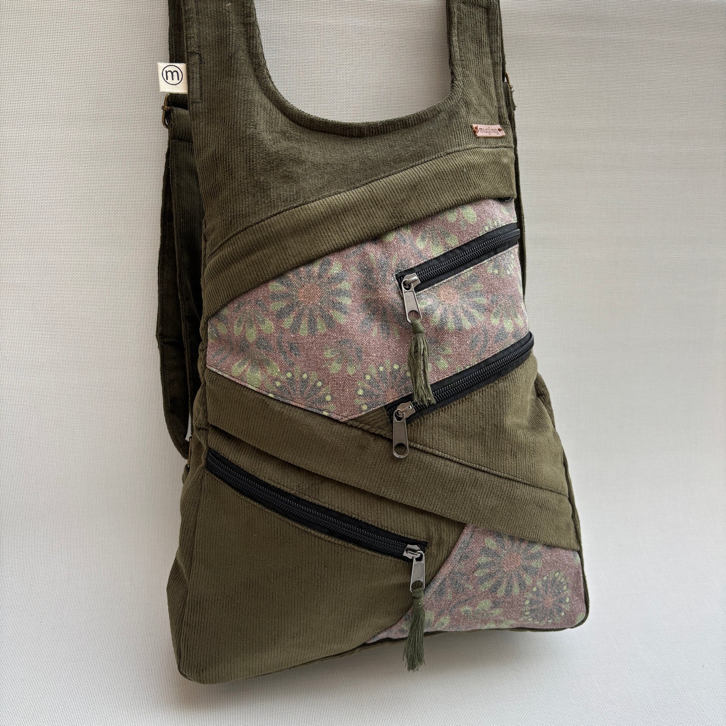 Mochila Multibolsillos "Patchwork" · Micro Pana · Pieza 16636