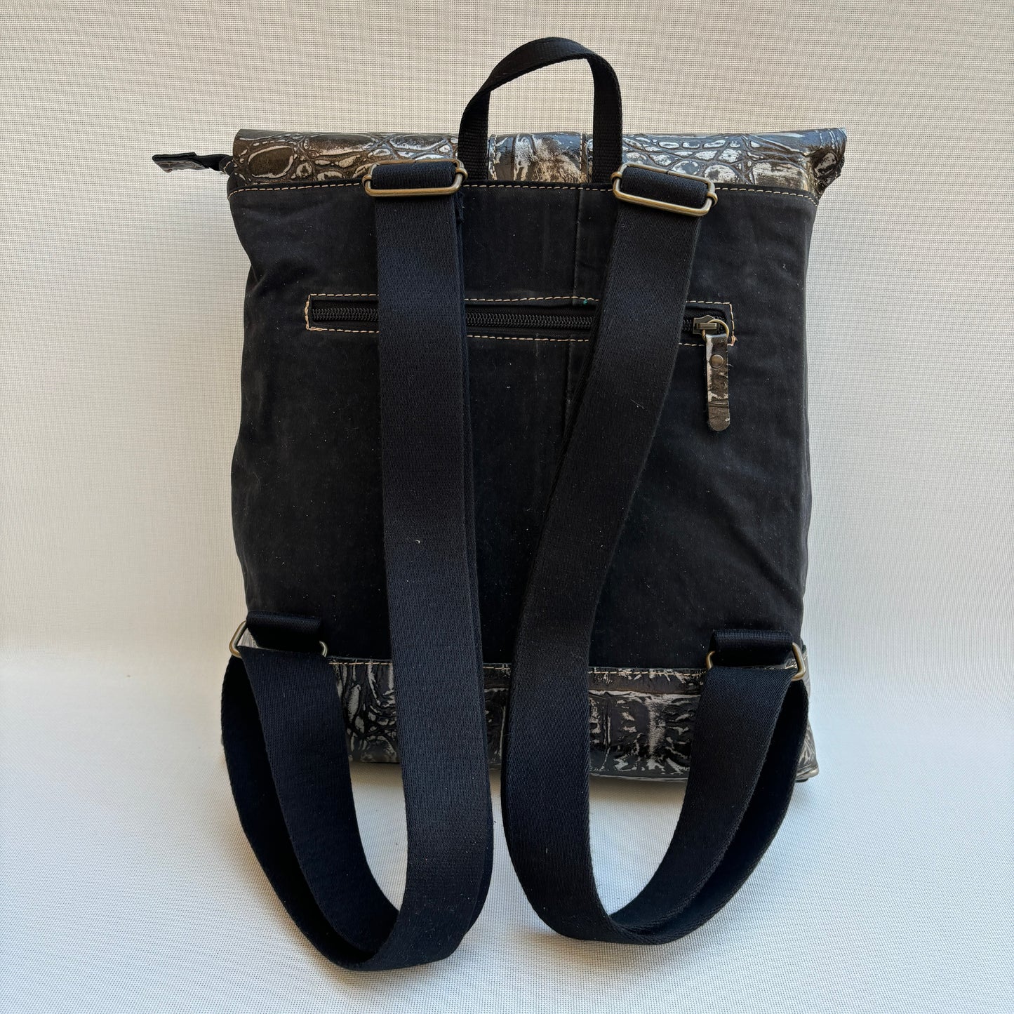 Mochila Top Caomka Recycled ♻️ Jeans · Pieza Única 15840