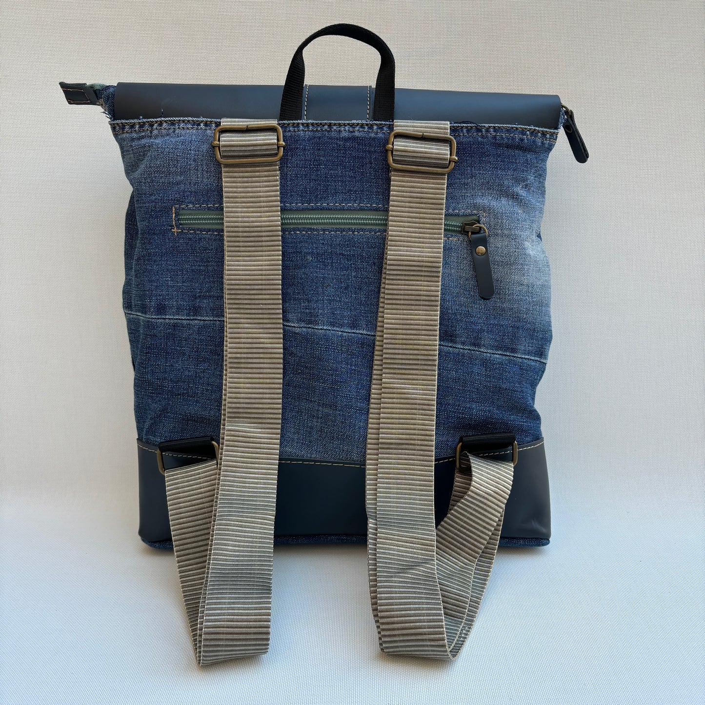 Mochila Top Caomka Recycled ♻️ Jeans · Pieza Única 15802