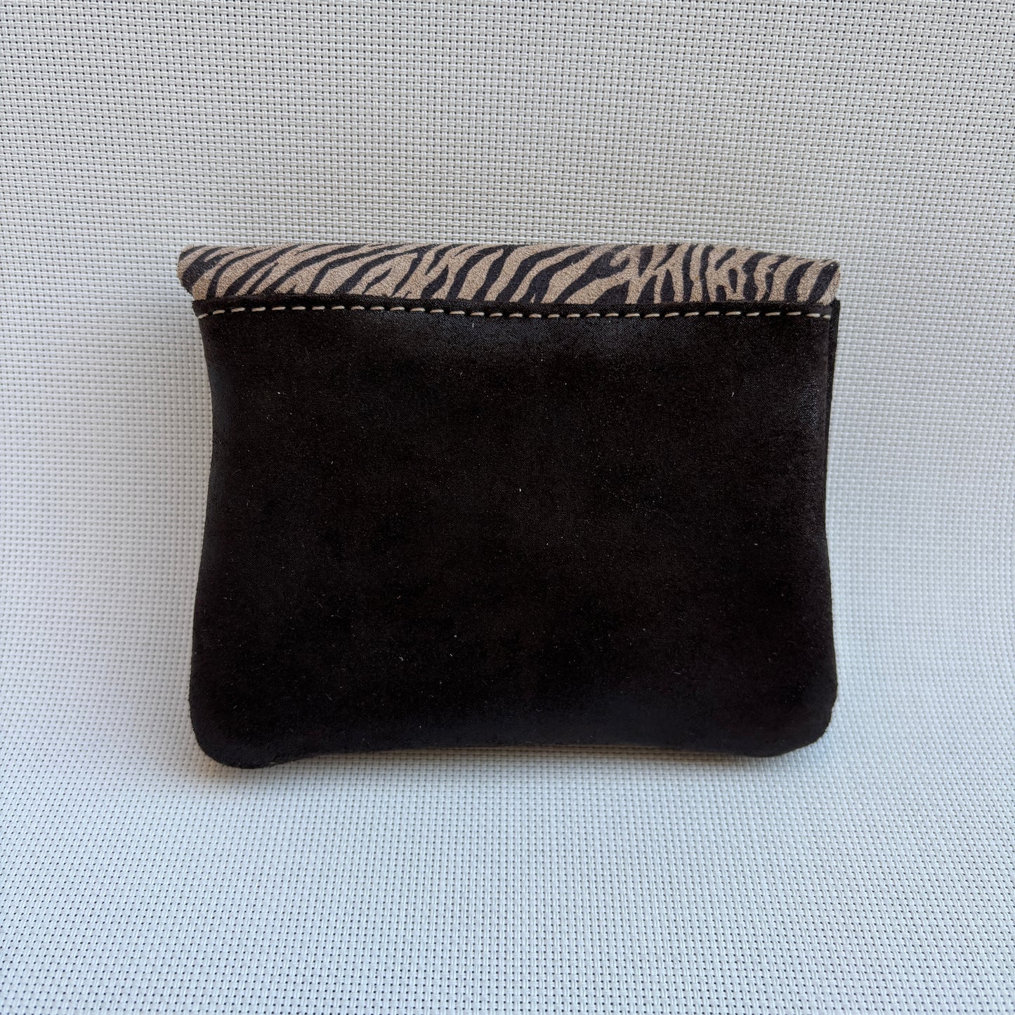 Monedero Sweet Caomka "Zebra" · Piel - Cuero · Pieza Exclusiva Núm. 16770