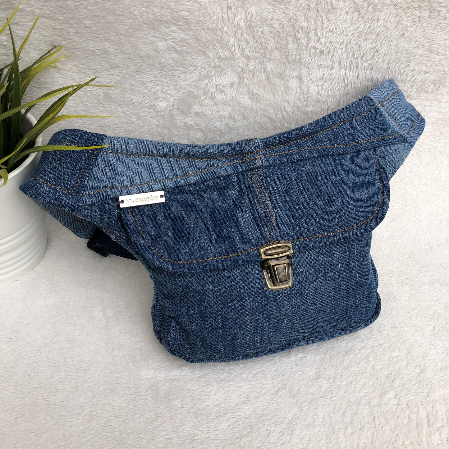 ♻️Mini Special Jeans Recycled ♻️ Unique Piece No. 9071