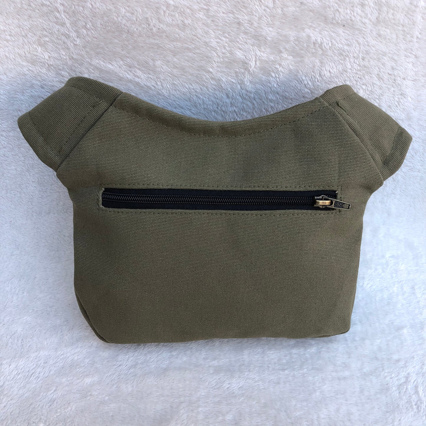 Basic Green Kaki + Extra Gesäßtasche Einzelstück Nr. 9013