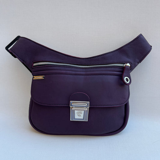 Classic Dark Purple · Piel natural BioCuir® · Pieza Exclusiva Núm. 12164