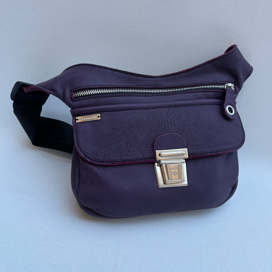 Classic Dark Purple · Piel natural BioCuir® · Pieza Exclusiva Núm. 11630